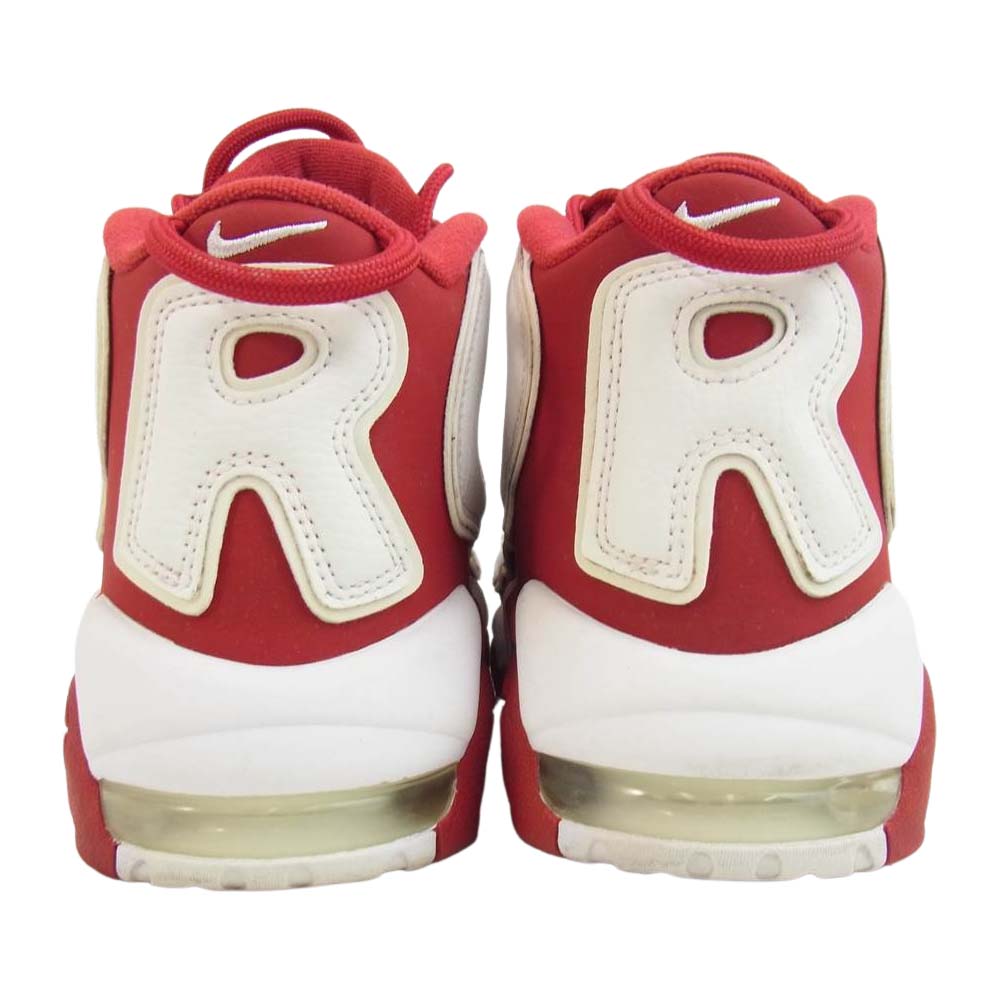 Supreme シュプリーム 17SS 902290-600 × NIKE ナイキ AIR MORE UPTEMPO エア モア アップテンポ モアテン シュプテン レッド系 ホワイト系 26cm【中古】