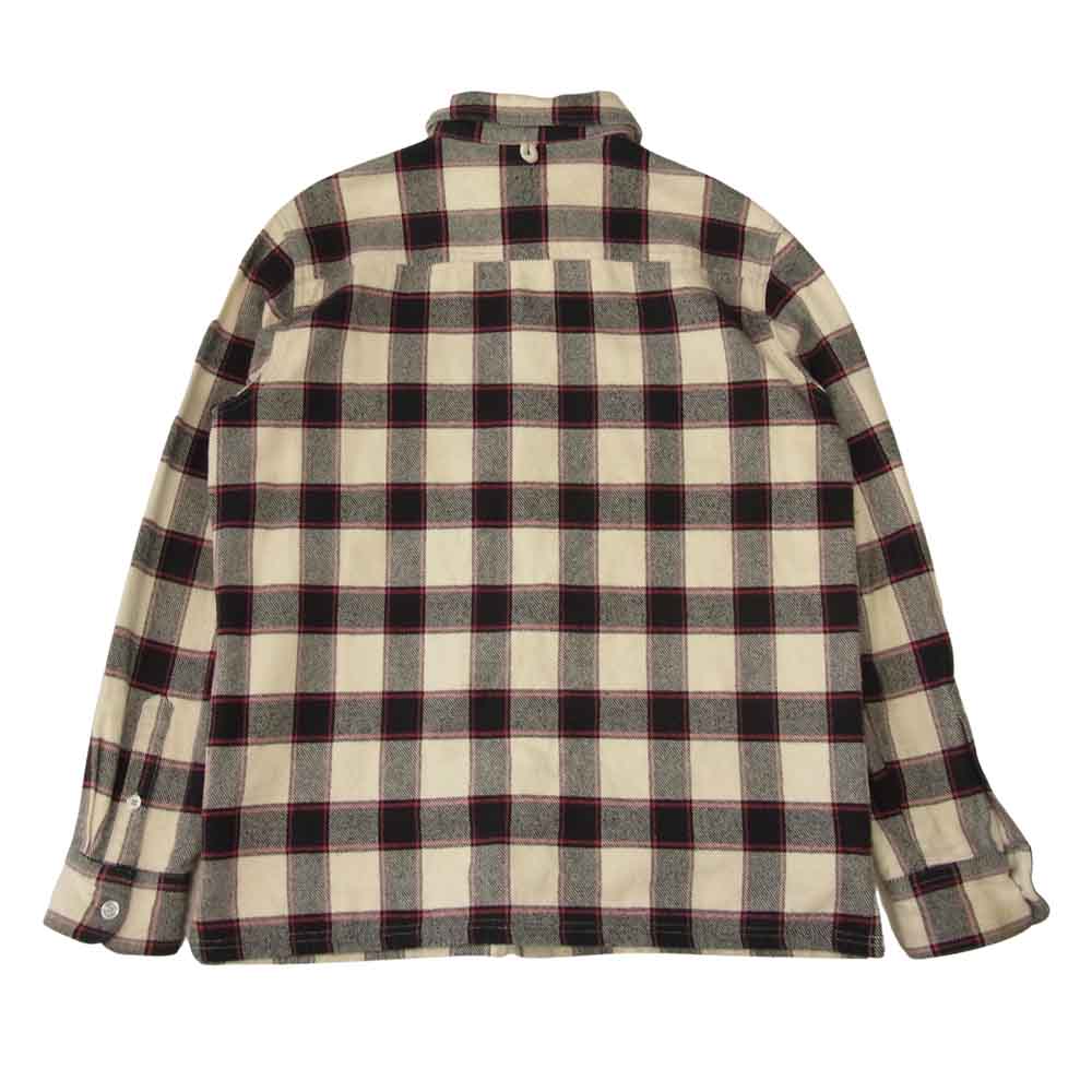 NEIGHBORHOOD ネイバーフッド 13SS 131SECFN-SHM01 クラス5 コットン チェック ネルシャツ ホワイト系 L【中古】