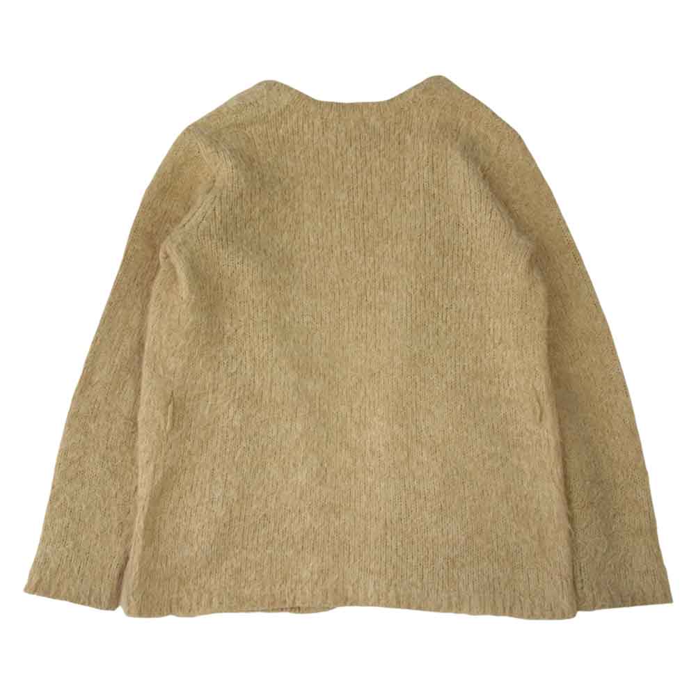 nonnative ノンネイティブ NN-K2408 TOURIST GOWN ツーリスト ガウン モヘヤ カーディガン ベージュ系【中古】