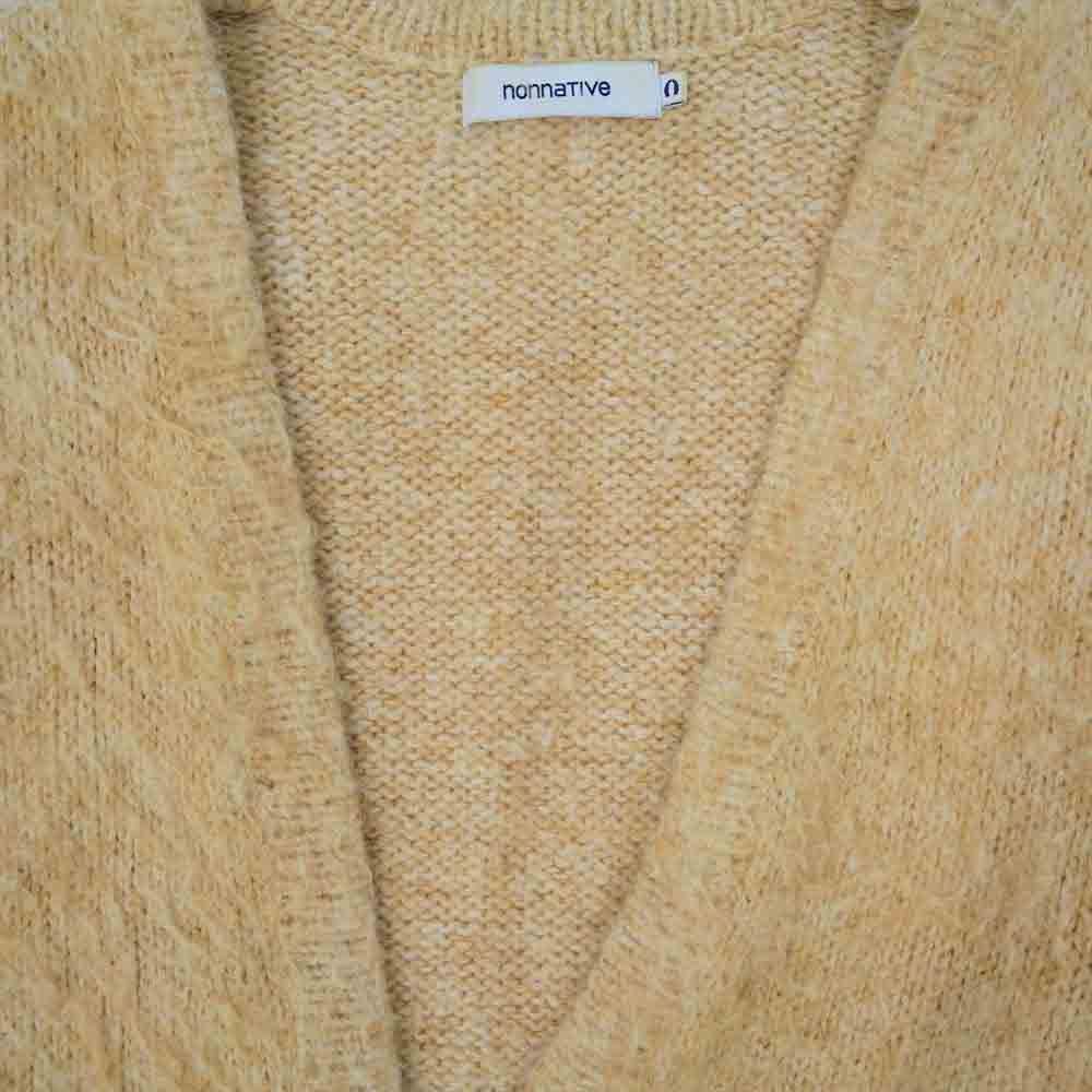nonnative ノンネイティブ NN-K2408 TOURIST GOWN ツーリスト ガウン モヘヤ カーディガン ベージュ系【中古】