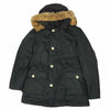 WOOLRICH ウールリッチ WOCPS2724 Laminated Fur Hood Parka ラミネーテッド ファー フード パーカー ダウン ジャケット ネイビー系 S【中古】