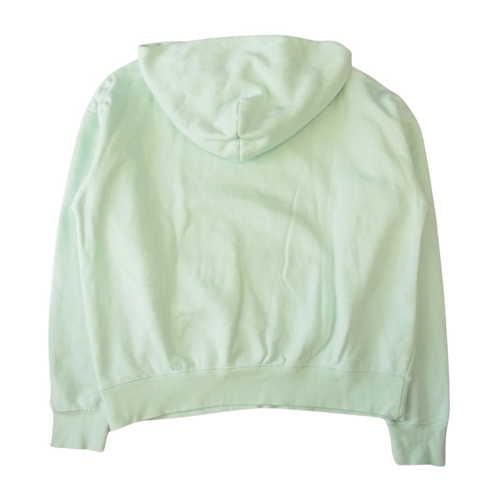 FEAR OF GOD フィアオブゴッド ESSENTIALS エッセンシャルズ ロゴプリント パーカー ライトブルー系 S【中古】