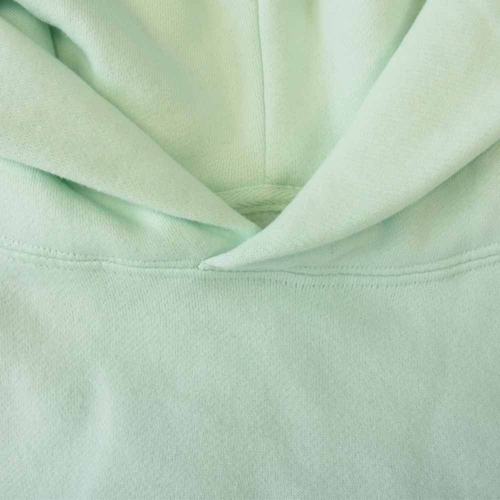 FEAR OF GOD フィアオブゴッド ESSENTIALS エッセンシャルズ ロゴプリント パーカー ライトブルー系 S【中古】