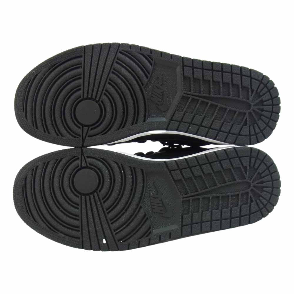 NIKE ナイキ 555088-060 AIR JORDAN 1 RETRO HIGH OG エア ジョーダン 1 レトロ ハイ オリジナル ブラック/ジムレッド-ブラック-ホワイト ブラック系 26cm【極上美品】【中古】