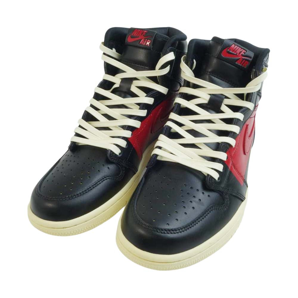 NIKE ナイキ BQ6682-006 AIR JORDAN 1 HIGH OG DEFIANT COUTURE エアジョーダン 1 ハイ ディフィアント クチュール ブラック系 26cm【極上美品】【中古】