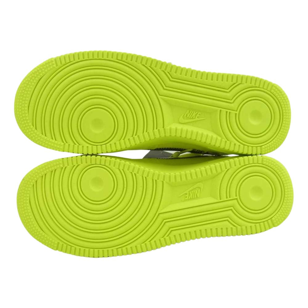NIKE ナイキ AO4606-700 AIR FORCE 1 LOW GHOSTING 3.0 VOLT OFF-WHITE  エアフォース1 ロー オフホワイト ボルト イエロー系 26㎝【新古品】【未使用】【中古】