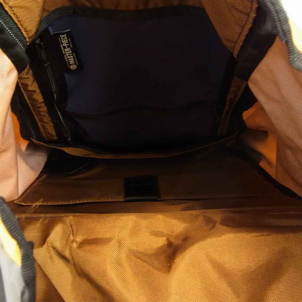 MASTERPIECE マスターピース 2WAY リュック トートバッグ バックパック イエロー系【中古】