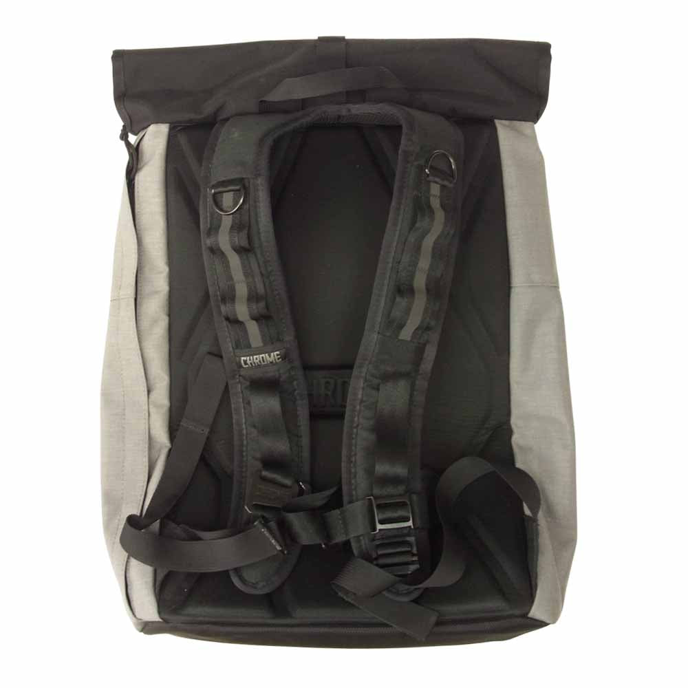 クローム ロール バックパック リュック グレー系【中古】
