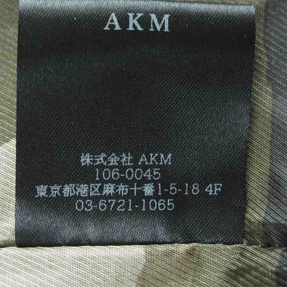 AKM エイケイエム B063-COW016 QUILTING RIDERS 裏地カモフラ ...