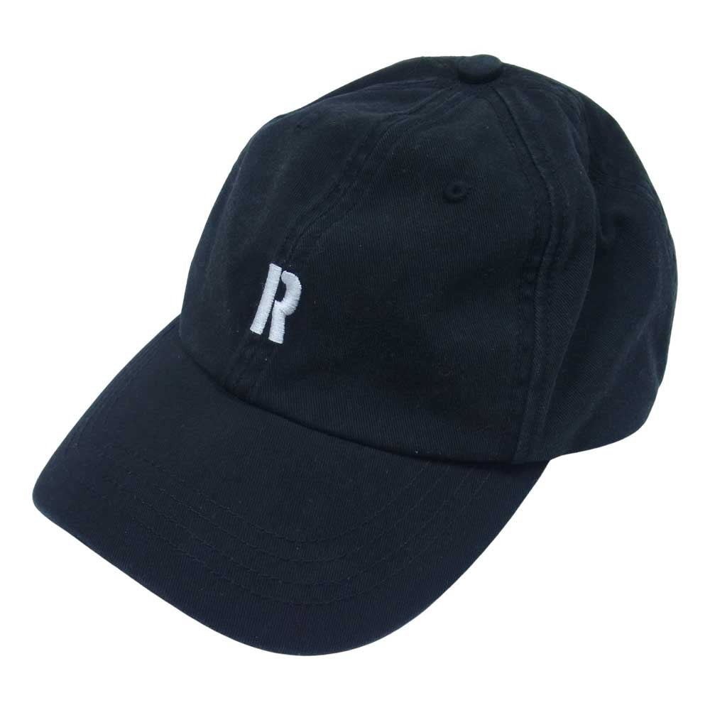 Ron Herman ロンハーマン Back Satin R CAP キャップ ブラック系【中古】