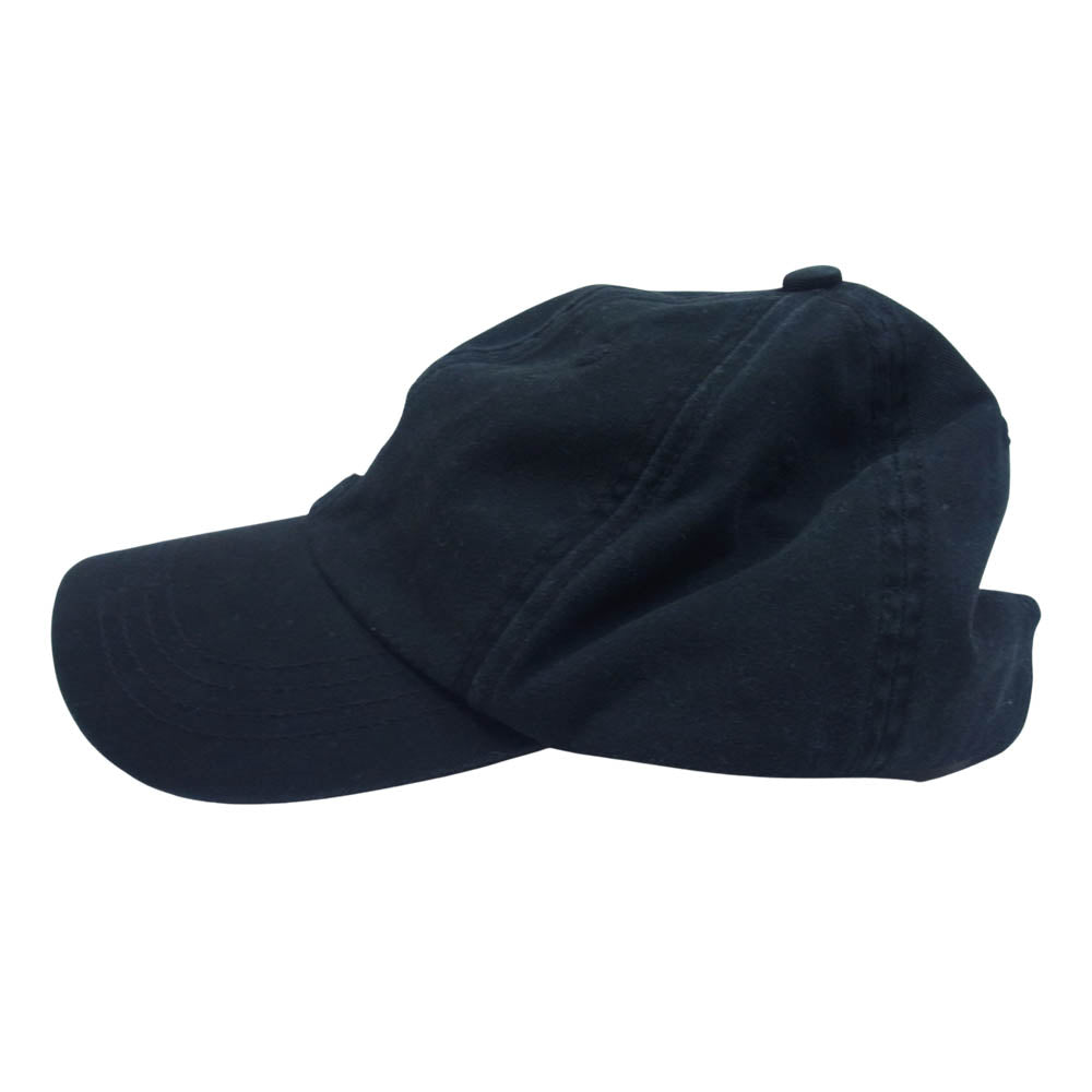 Ron Herman ロンハーマン Back Satin R CAP キャップ ブラック系【中古】
