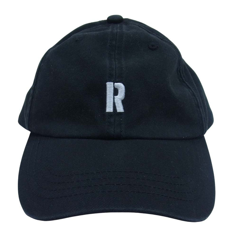 Ron Herman ロンハーマン Back Satin R CAP キャップ ブラック系【中古】