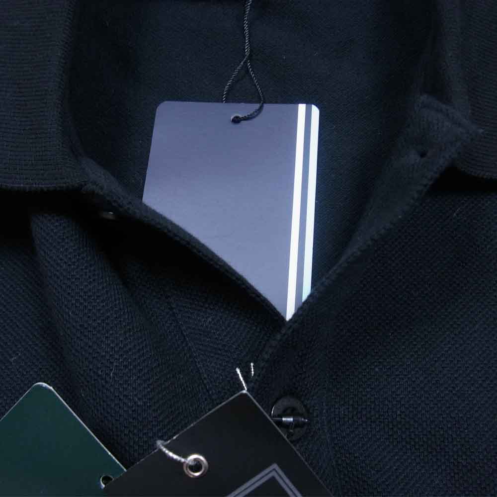 FRED PERRY フレッドペリー F1171 × GB SKINS ジービースキンズ 半袖 ポロシャツ ブラック系 38【新古品】【未使用】【中古】