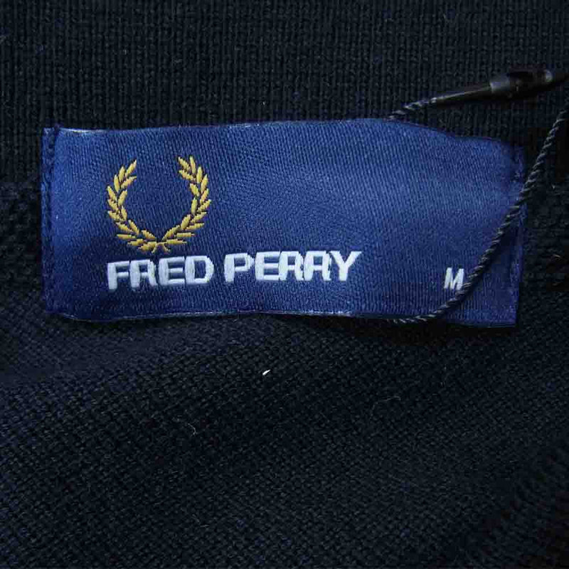FRED PERRY フレッドペリー F1171 × GB SKINS ジービースキンズ 半袖 ポロシャツ ブラック系 38【新古品】【未使用】【中古】