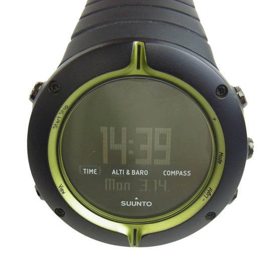 SUUNTO スント CORE 75th ANNIVERSARY EDITION コア アニバーサリーグリーン 75周年 モデル ブラック系【中古】