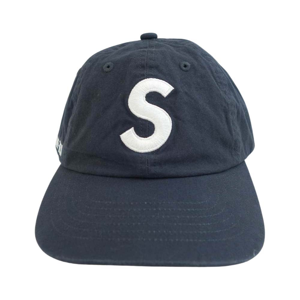 Supreme シュプリーム 20AW GORE-TEX S Logo 6-Panel ゴアテックス Sロゴ 6パネル キャップ ネイビー系【中古】
