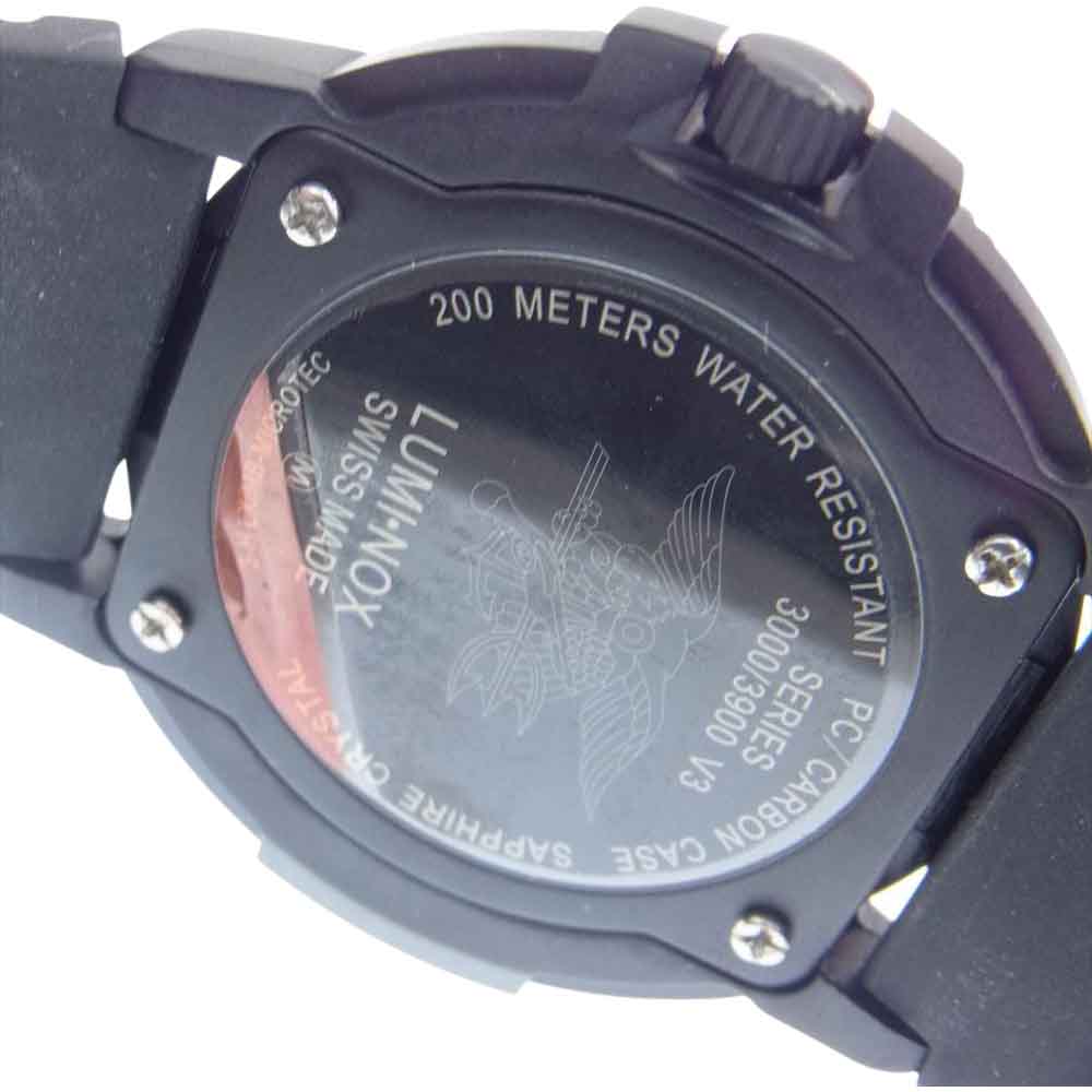 LUMINOX ルミノックス 3001XQ ORIGINAL NAVY SEAL 3000 SERIES 腕時計 ブラック系【美品】【中古】