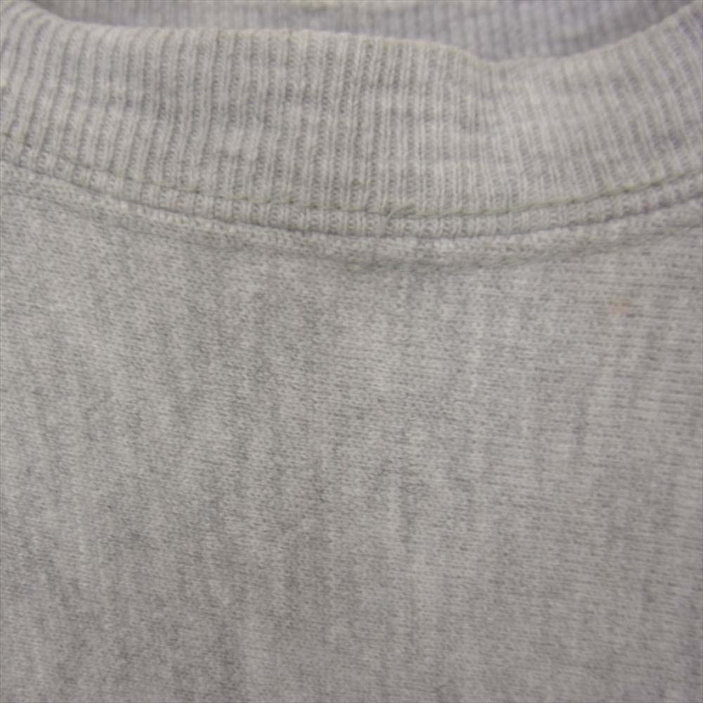 Champion チャンピオン USA製 90s 刺繍タグ 半袖 スウェット グレー系 XL【中古】