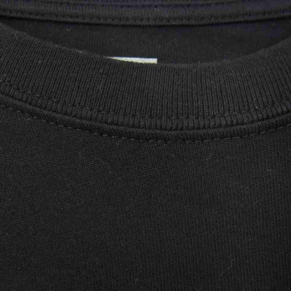 Yohji Yamamoto ヨウジヤマモト POUR HOMME New Era 21SS HD-T95-018 LOGO S/S TEE ニューエラ ロゴ刺繍 半袖 Tシャツ ブラック系 XL【美品】【中古】