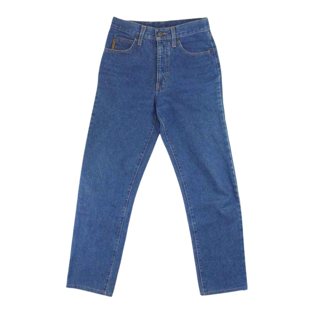 ARMANI JEANS アルマーニ・ジーンズ 国内正規品 イタリア製 GAロゴプレート ストーンウォッシュ デニムパンツ インディゴブルー系 29【中古】