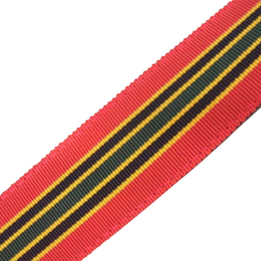 COMME des GARCONS コムデギャルソン HOMME オム 裏リボンテープ レザーベルト ブラック系【中古】