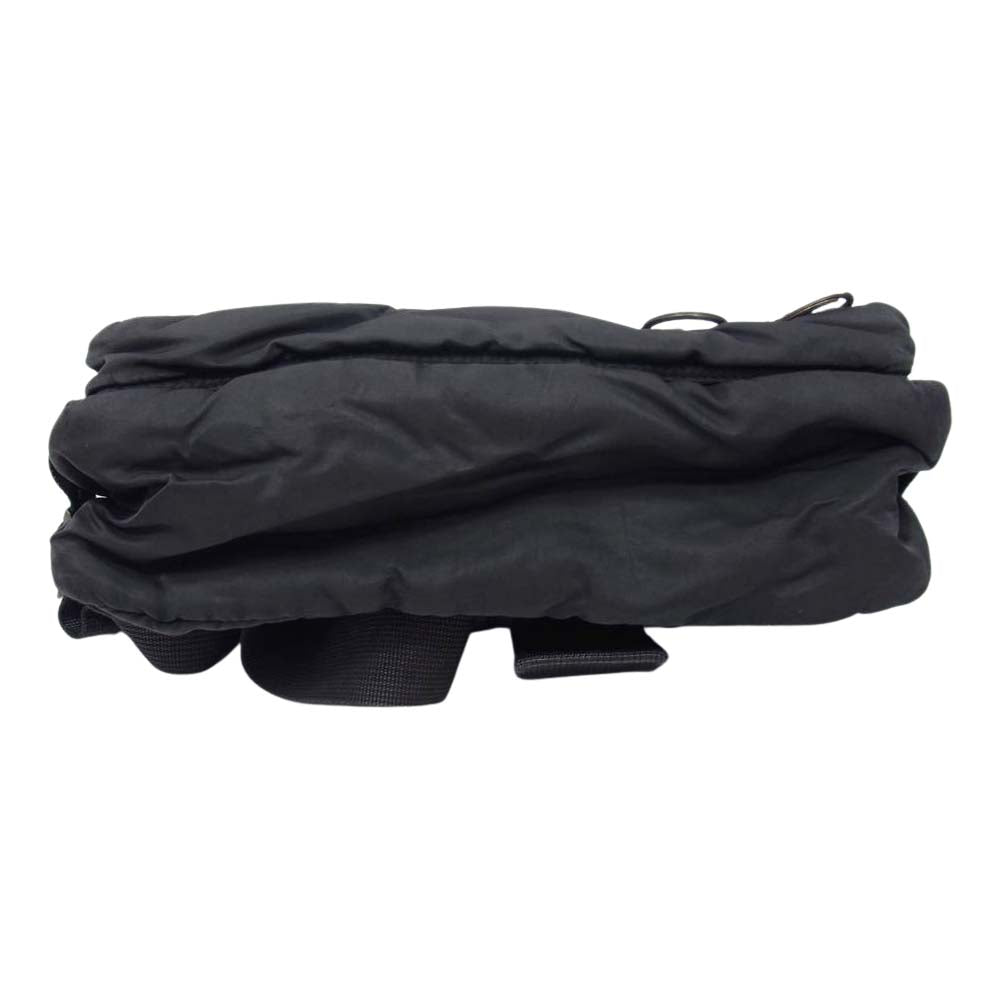 PORTER CLASSIC ポータークラシック SUPER NYLON WAIST BAG BLACK