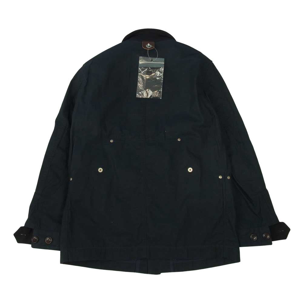 JUNYA WATANABE COMME des GARCONS MAN ジュンヤワタナベコムデギャルソンマン WM-J401 Seil Marschall リバーシブル コットンウェザー パラフィン ジャケット ネイビー系 XS【極上美品】【中古】