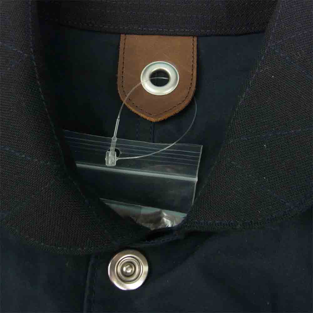 JUNYA WATANABE COMME des GARCONS MAN ジュンヤワタナベコムデギャルソンマン WM-J401 Seil Marschall リバーシブル コットンウェザー パラフィン ジャケット ネイビー系 XS【極上美品】【中古】