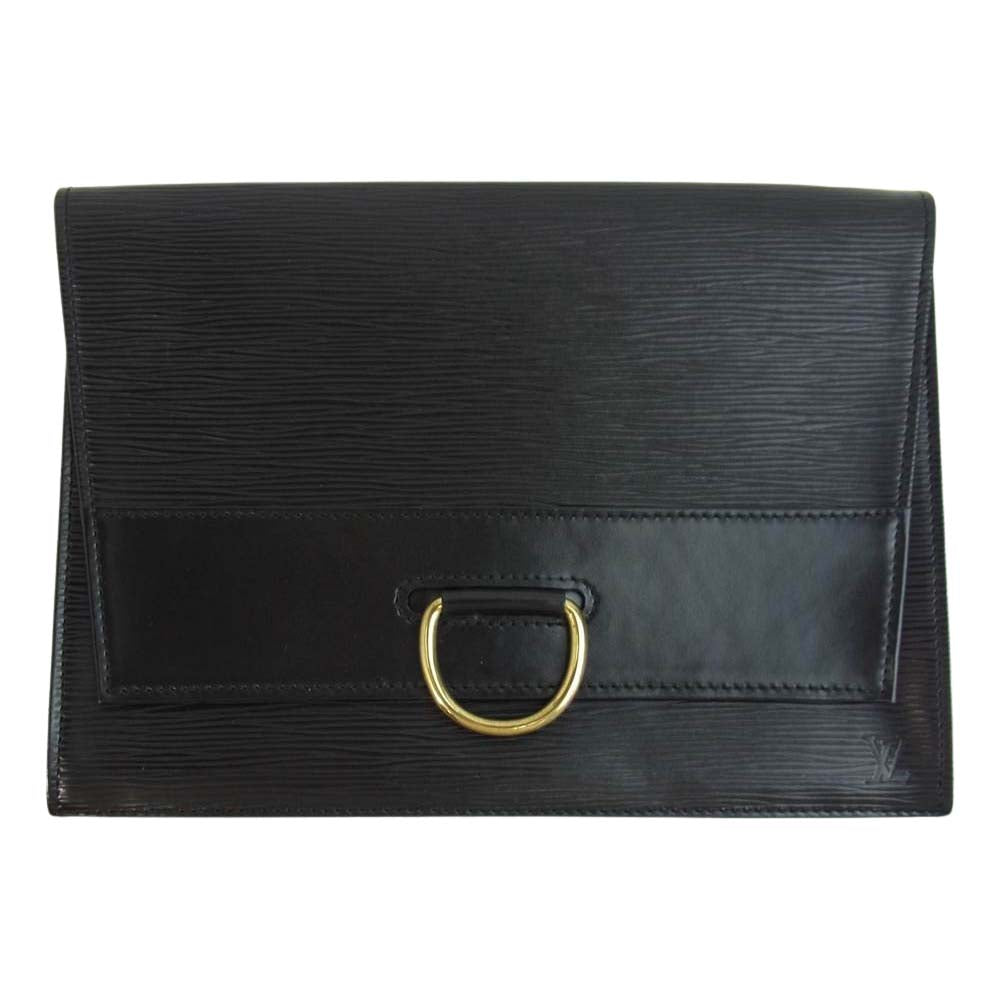 LOUIS VUITTON ルイ・ヴィトン M52722 エピ イエナ クラッチバッグ ブラック系【中古】