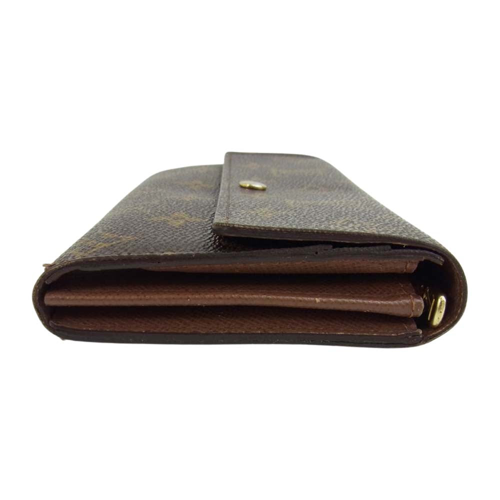 LOUIS VUITTON ルイ・ヴィトン M61726 ポシェット ポルト モネ クレディ ブラウン系【中古】