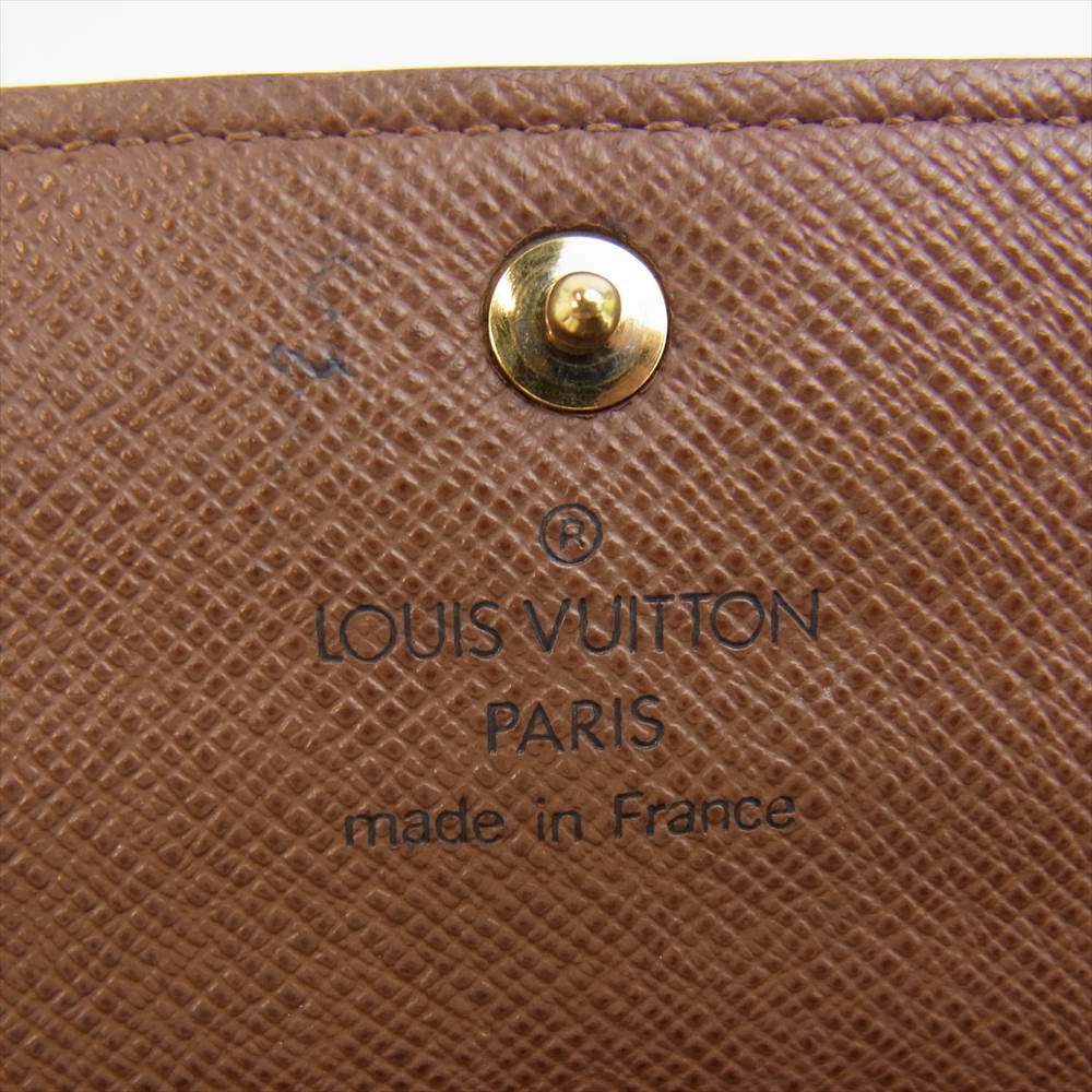 LOUIS VUITTON ルイ・ヴィトン M61726 ポシェット ポルト モネ クレディ ブラウン系【中古】