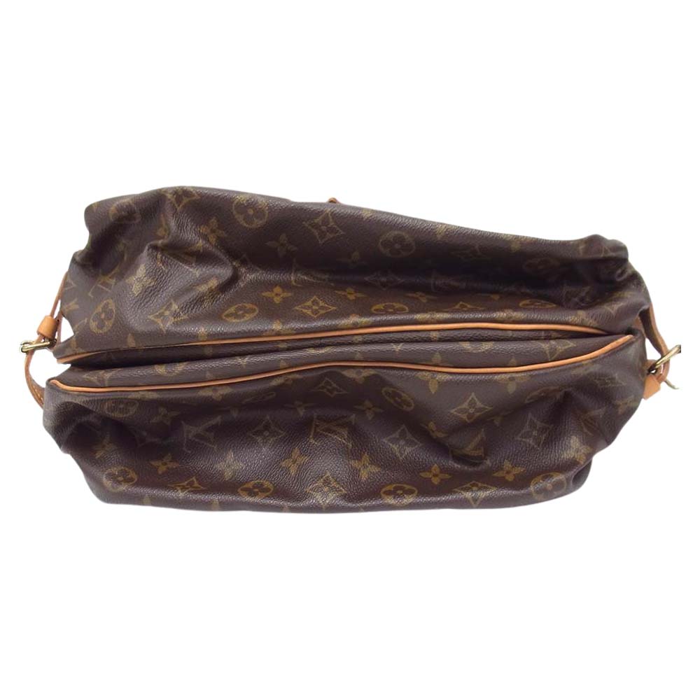 LOUIS VUITTON ルイ・ヴィトン M42254 モノグラム ソミュール 35 ブラウン系【中古】