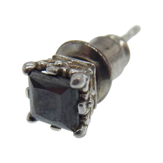 Justin Davis ジャスティンデイビス 石付きピアス シルバー系【中古】