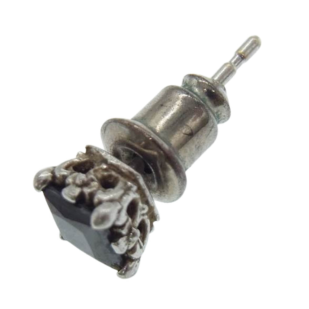 Justin Davis ジャスティンデイビス 石付きピアス シルバー系【中古】