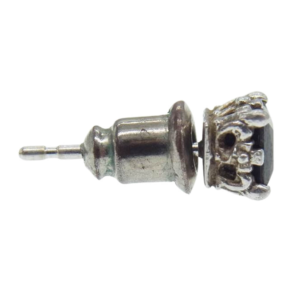 Justin Davis ジャスティンデイビス 石付きピアス シルバー系【中古】