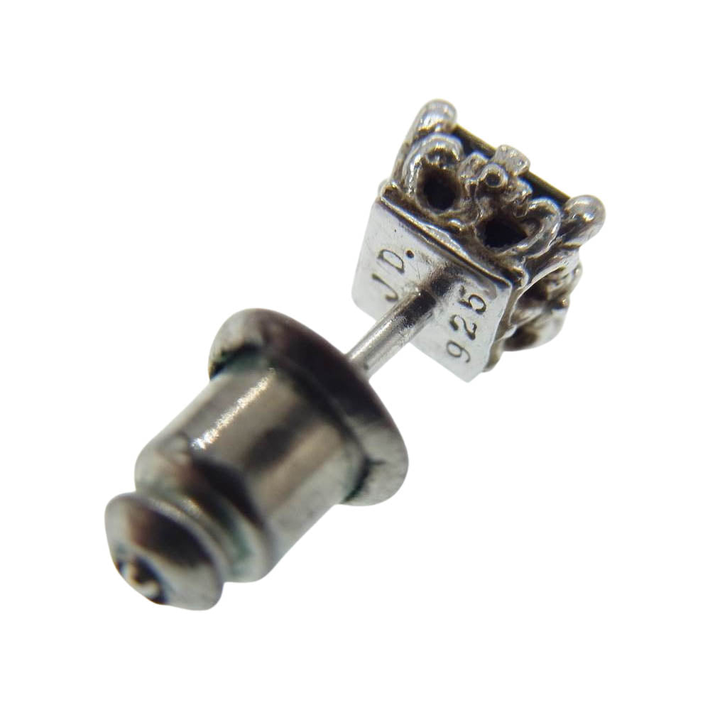 Justin Davis ジャスティンデイビス 石付きピアス シルバー系【中古】