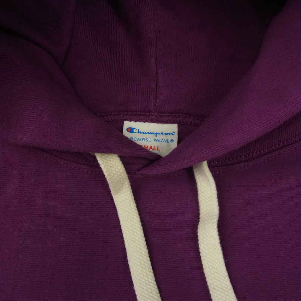 Champion チャンピオン 19AW C8-Q101 リバースウィーブ プルオーバー パーカー パープル系 S【中古】
