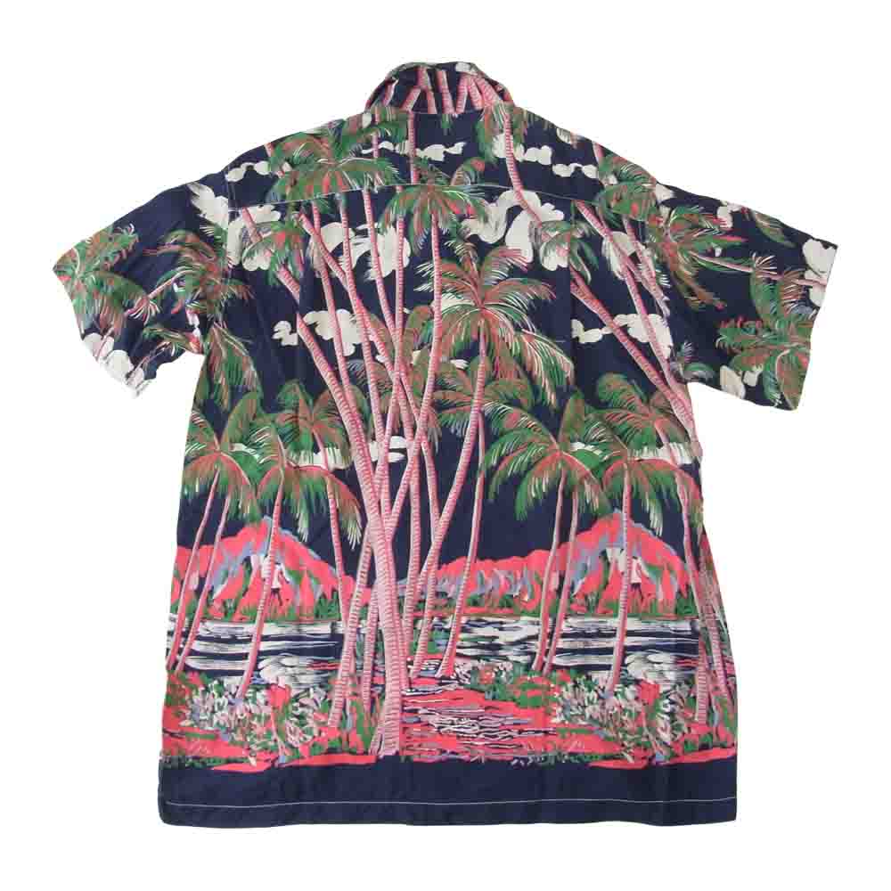 SUN SURF サンサーフ 半袖 アロハ ハワイアン シャツ マルチカラー系【中古】