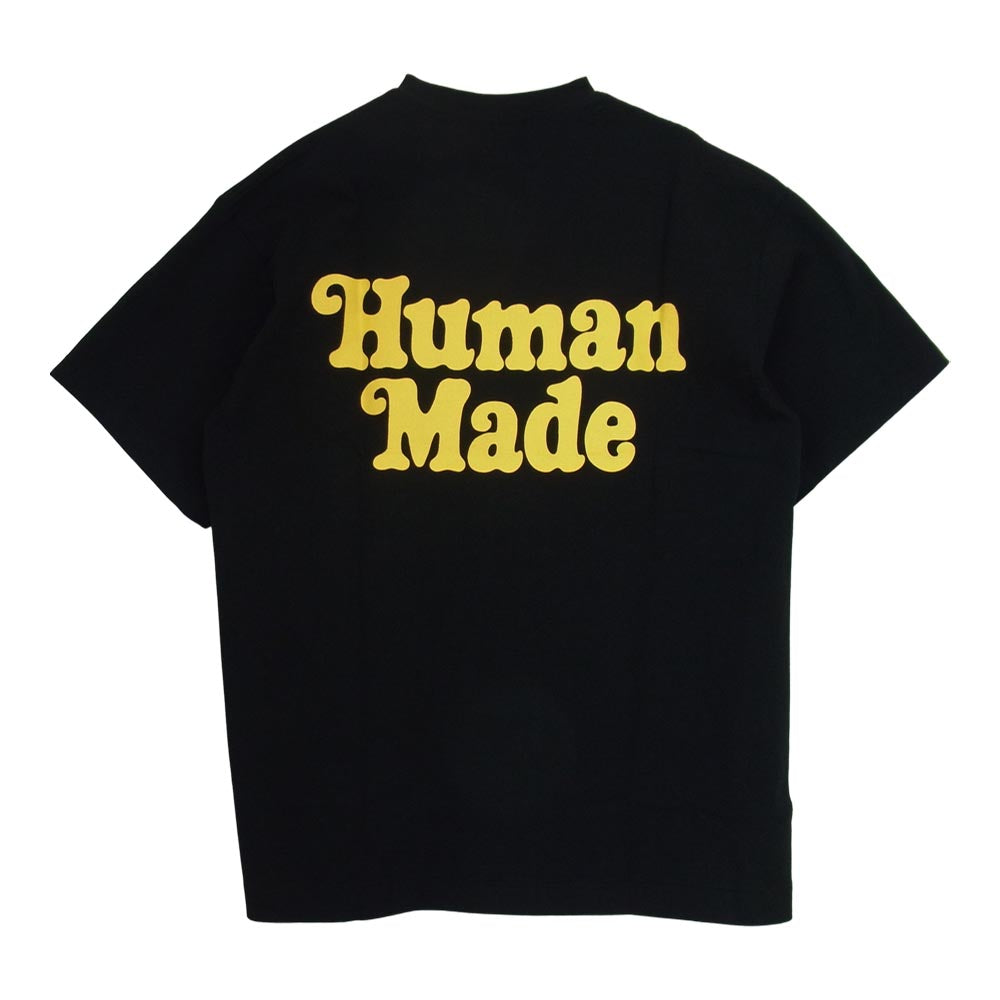 HUMAN MADE ヒューマンメイド XX23TE001 ×VERDY ヴェルディ Vick S/S T-SHIRT プリント 半袖 Tシャツ L ブラック系 L【美品】【中古】