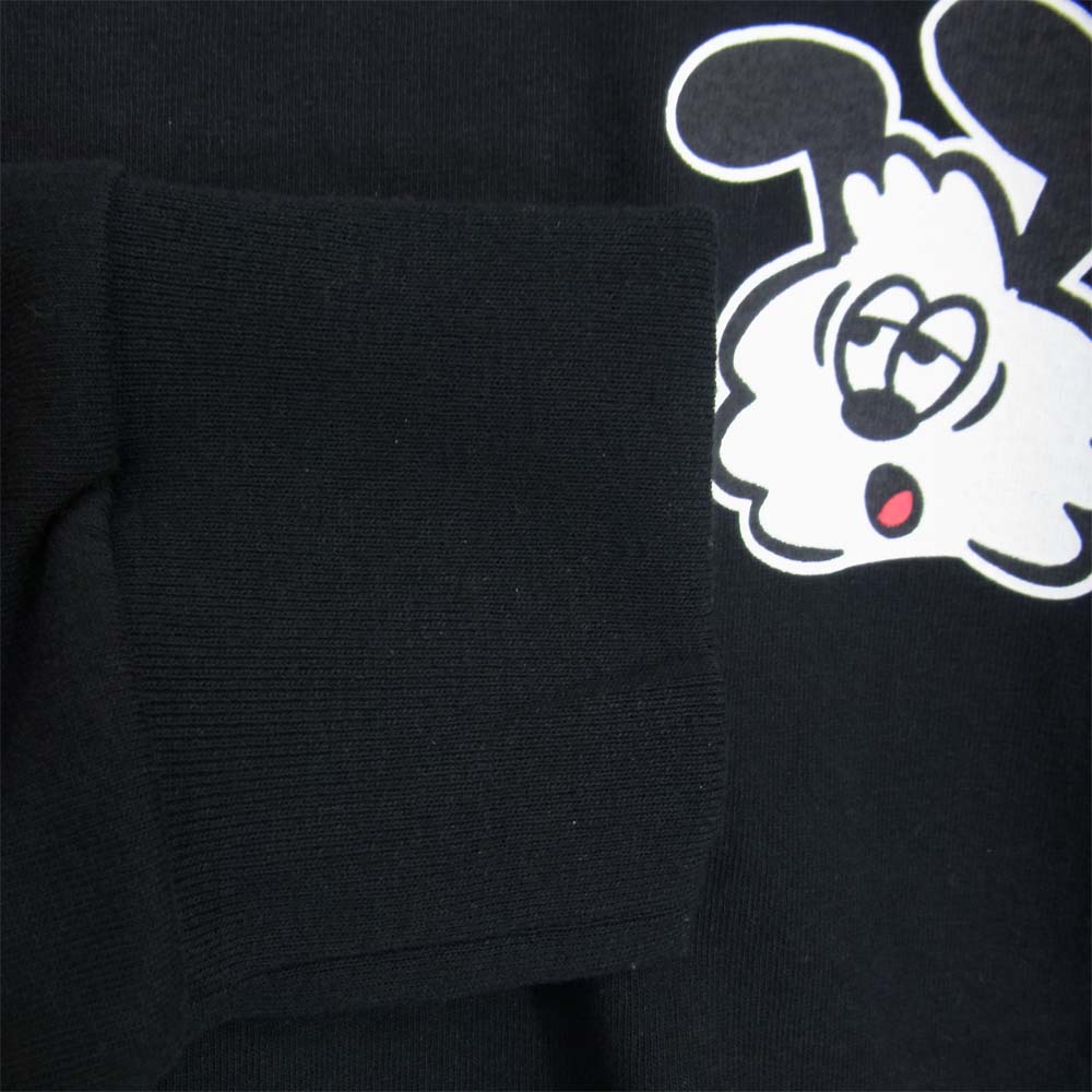 HUMAN MADE ヒューマンメイド XX23TE001 ×VERDY ヴェルディ Vick S/S T-SHIRT プリント Tシャツ L ブラック系 L【美品】【中古】