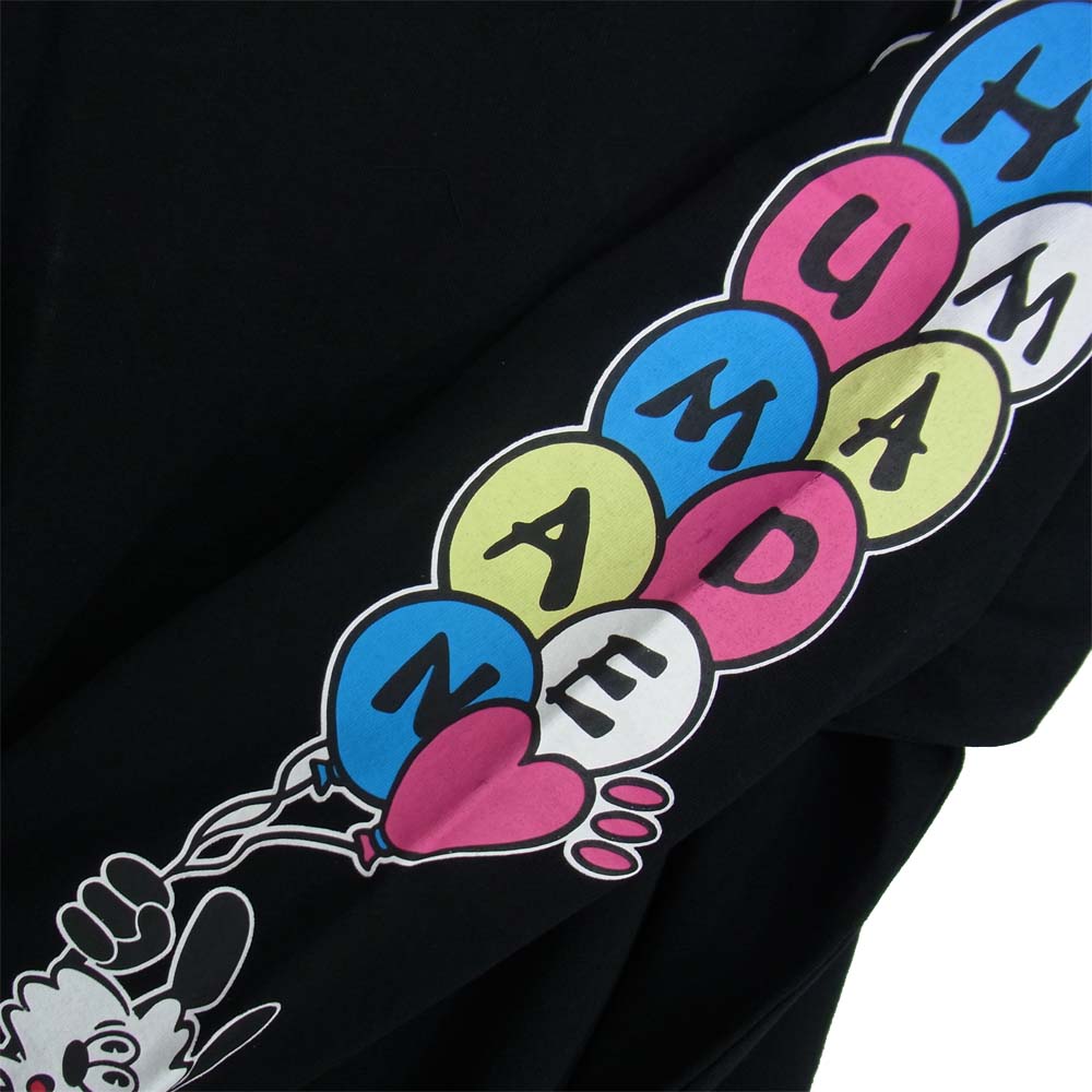 HUMAN MADE ヒューマンメイド XX23TE001 ×VERDY ヴェルディ Vick S/S T-SHIRT プリント Tシャツ L ブラック系 L【美品】【中古】