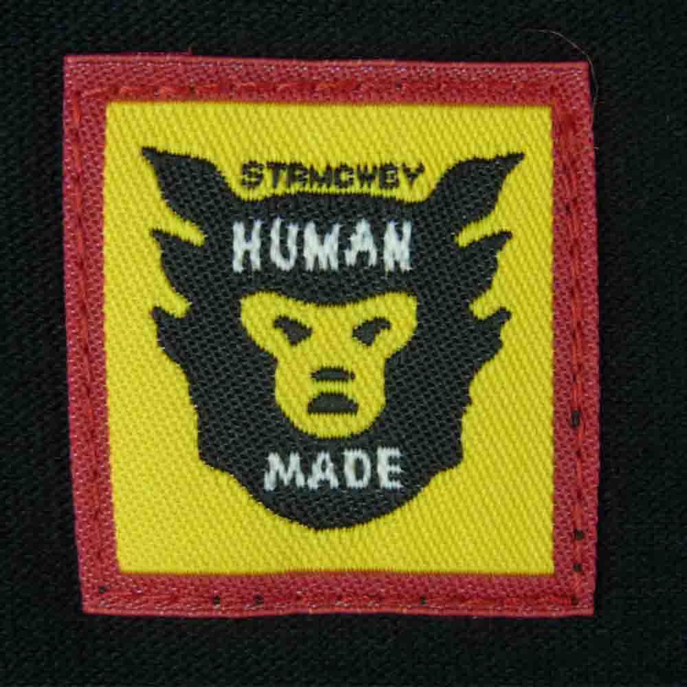 HUMAN MADE ヒューマンメイド XX23CS003 VERDY ヴェルディ Vick Long Sleeve T-SHIRT 袖プリント 長袖 Tシャツ ブラック系 M【美品】【中古】