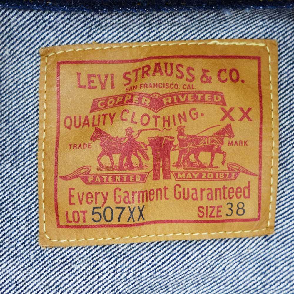 Levi's リーバイス 70507-0062 LVC 1953年モデル復刻 TYPE2 JACKET 2nd デニム ジャケット インディゴブルー系 38【中古】
