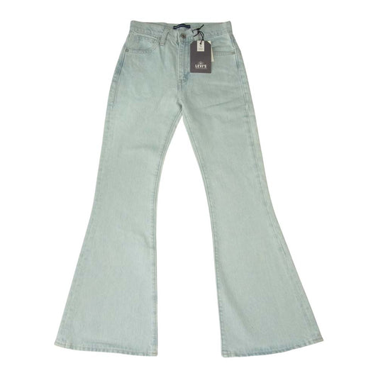 Levi's リーバイス 22674-0000 MADE＆CRAFTED HIGH RISE FLARE ハイライズ デニムパンツ インディゴブルー系 23【中古】