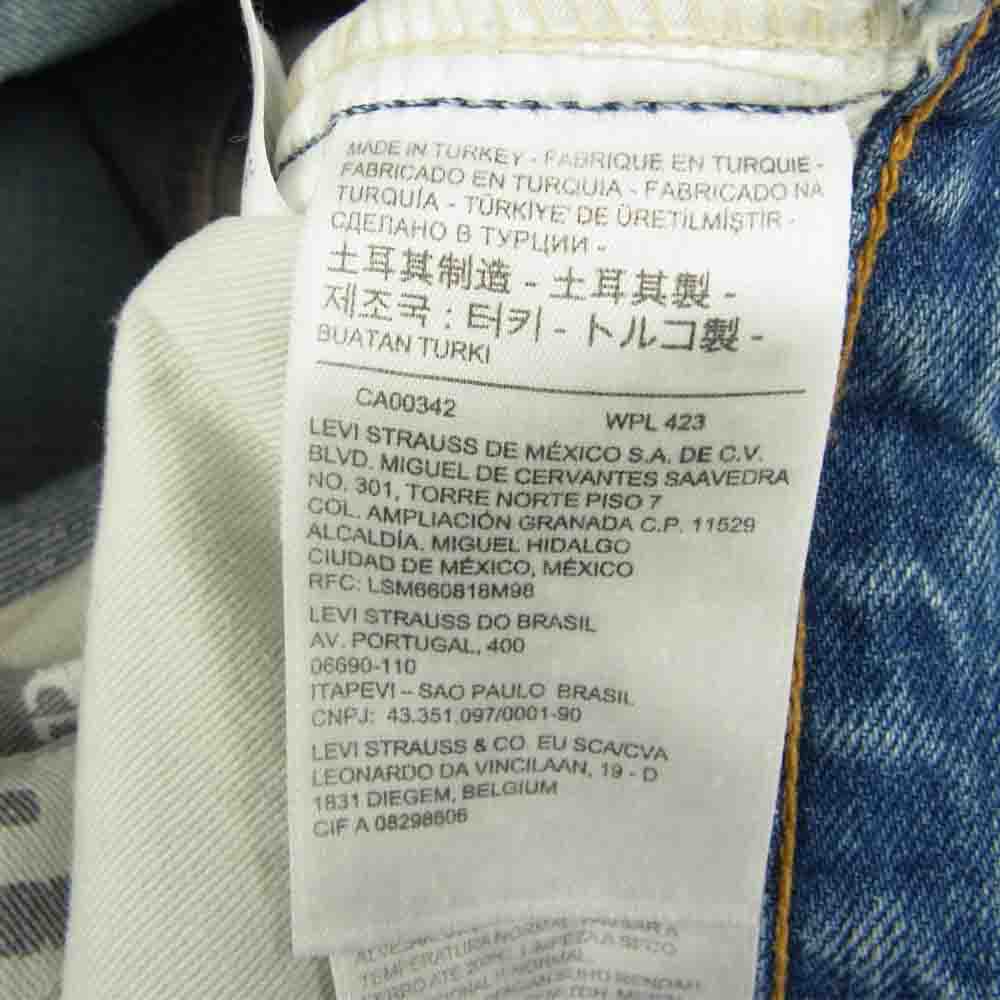 Levi's リーバイス 19434-0005 LVC トルコ製 1970年モデル 645 LOUISE’S PAIR オレンジタブ デニムパンツ インディゴブルー系 27【中古】