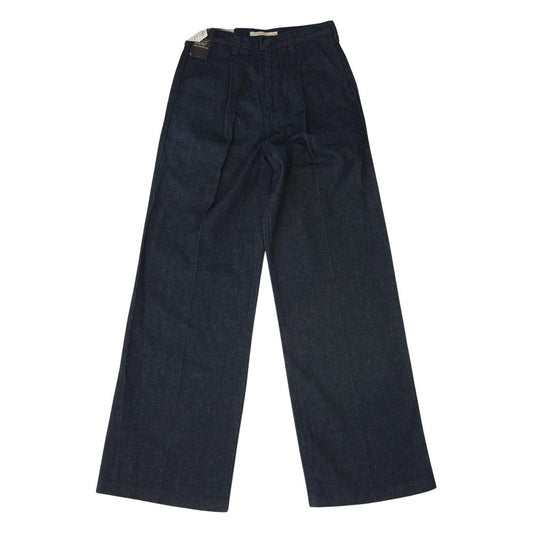 Levi's リーバイス A1231-0000 × FELIX THE CAT フェリックス PLEAT HIGH LOOSE デニムパンツ インディゴブルー系 24【中古】