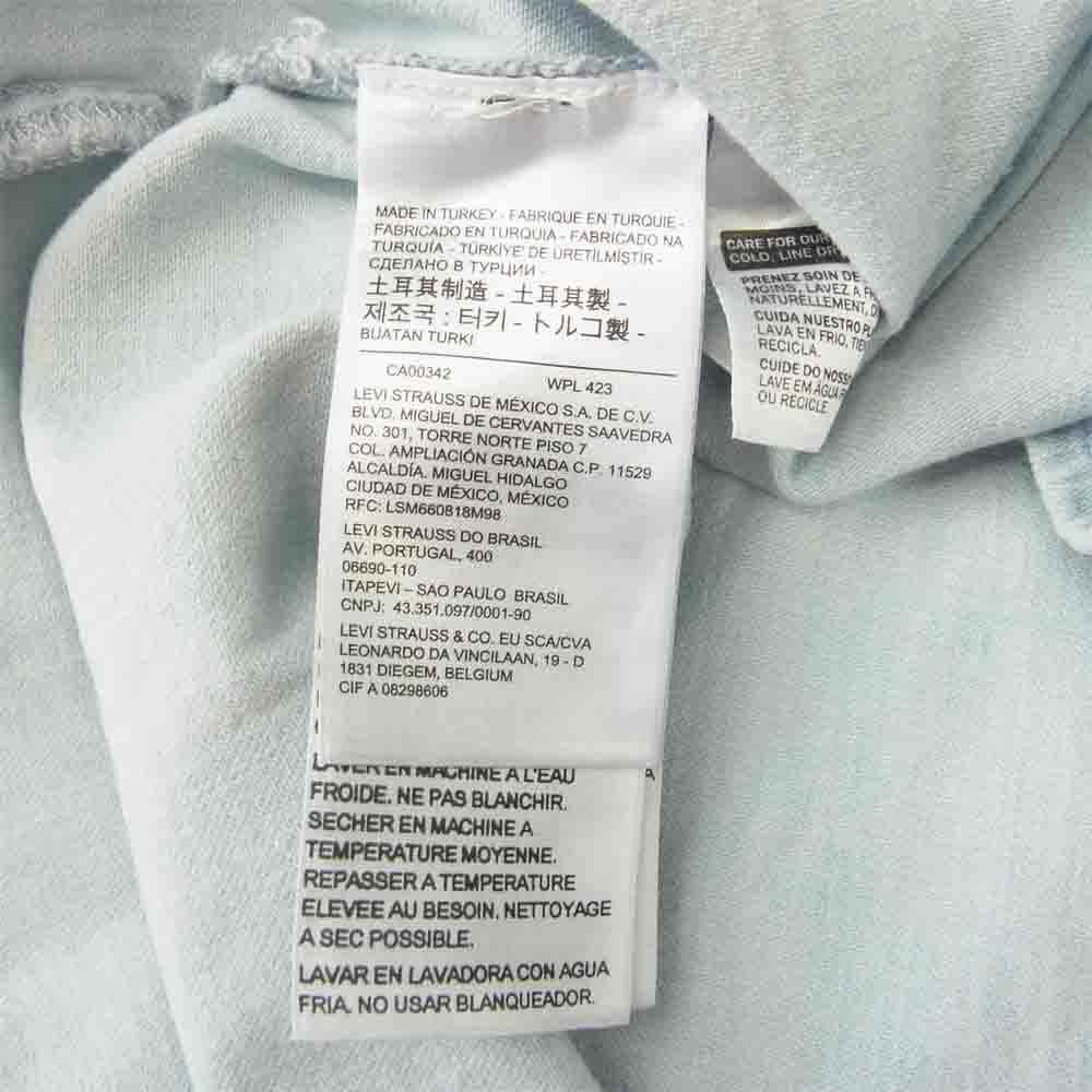 Levi's リーバイス 21257-0000 トルコ製 MADE & CRAFTED メイドアンドクラフテッド  MOUNTAIN SHIRT MAMMOTH マウンテン シャツ インディゴブルー系 M【中古】