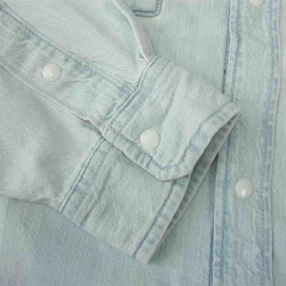 Levi's リーバイス 21257-0000 トルコ製 MADE & CRAFTED メイドアンドクラフテッド  MOUNTAIN SHIRT MAMMOTH マウンテン シャツ インディゴブルー系 M【中古】