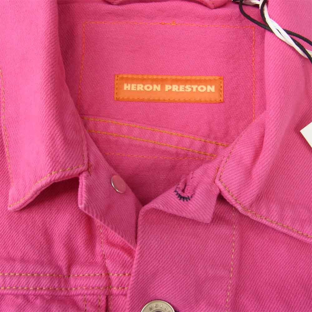 Levi's リーバイス 21792-0002 × HERON PRESTON ヘロンプレストン Trucker Jacket トラッカージャケット ピンク系 XS【中古】