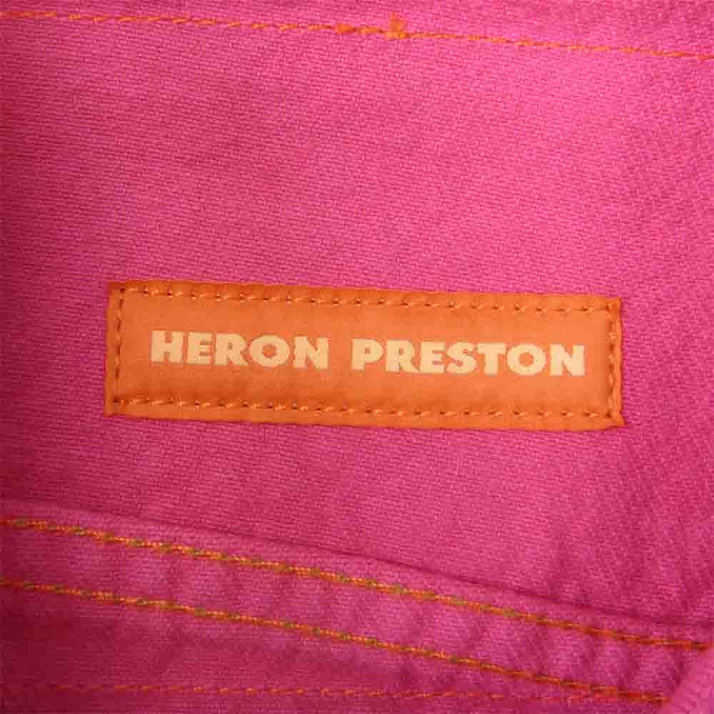 Levi's リーバイス 21792-0002 × HERON PRESTON ヘロンプレストン Trucker Jacket トラッカージャケット ピンク系 XS【中古】